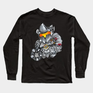 reinhardt overwatch chibi Long Sleeve T-Shirt